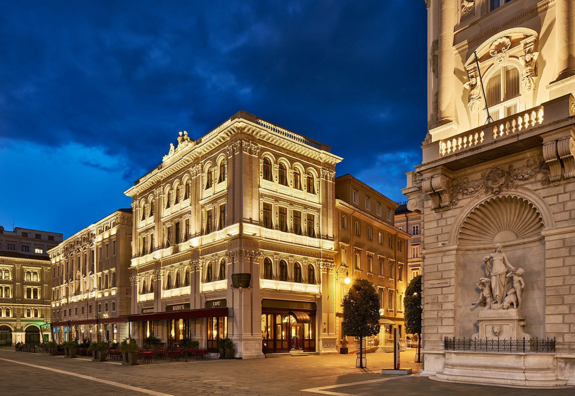 Grand Hotel Duchi d'Aosta Trieste Esterno foto